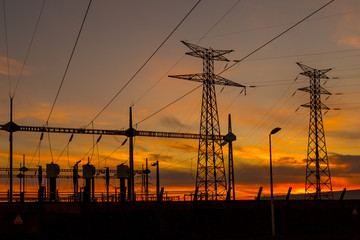 Wire electrical energy plant