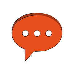 Chat bubble symbol