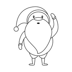 Santa claus cartoon