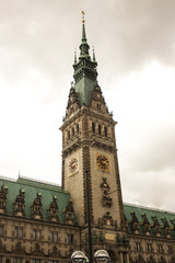 Fototapeta na wymiar Hambrug Rathaus