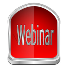 Webinar Button - 3D illustration