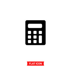 Calculator vector icon