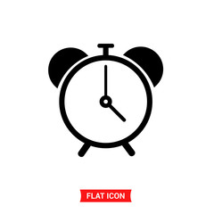 Clock vector icon