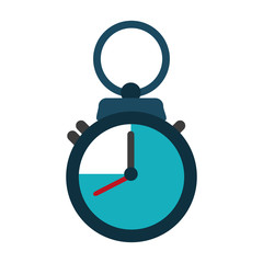 Chronometer time symbol icon vector illustration graphic design