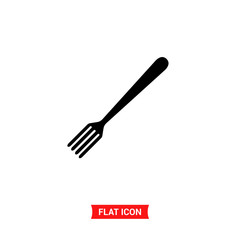 Fork vector icon
