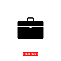 Briefcase vector icon