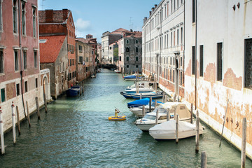 Summer. Italy. Venice. Channel
