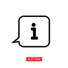 Information vector icon