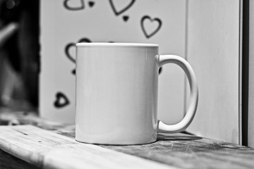 White mug mockup