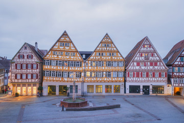 Herrenberg at Dusk, Germany