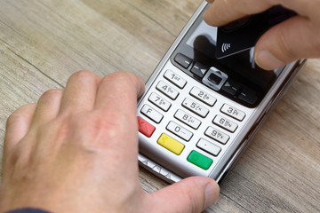 Payment contactless with credit card