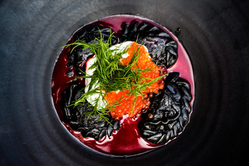 cuisine Black Fungus and vegetables mix