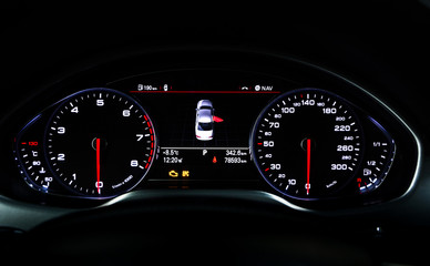 Car instrument panel