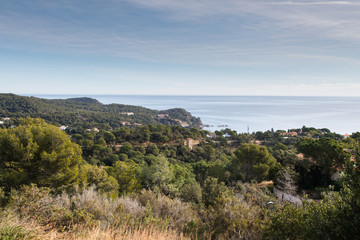 Fototapeta na wymiar beautiful wild coastline of Spain