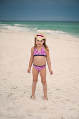 Cowgirl at the beach