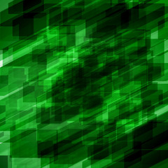 Abstract green background, vector illustration
