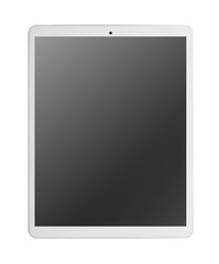 Modern white tablet pc