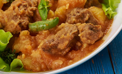 Somali  Lamb and Potato Sugo