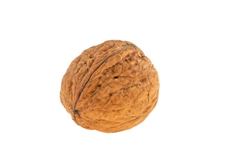 walnut isolated on white background