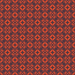 Seamless vintage pattern. Background with beautiful elements.