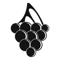 Sultana grape icon. Simple illustration of sultana grape vector icon for web