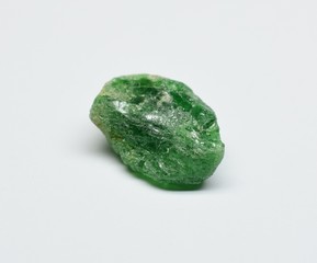 Tsavorite Garnet rough gemstone