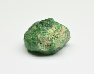 Tsavorite Garnet rough gemstone