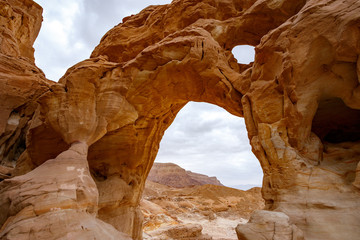 View of rocky landscape in Timna park, Israel © TOP67