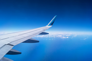 Fototapeta premium Die Welt aus einem Flugzeug
