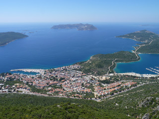 Fototapeta premium Kas on the Lycian Way