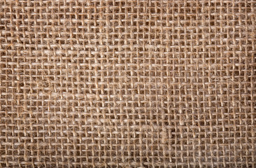 Old burlap background