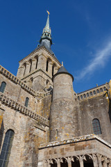 Obraz premium Abbaye du Mont Saint-Michel