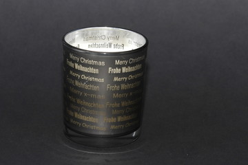 Weihnachtsdekoration im Glas