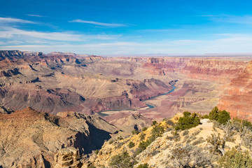 Fototapeta na wymiar Grand Canyon on a sunny day