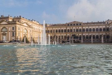 Fototapeta premium Monza villa reale royal villa king s palace lombardy italy