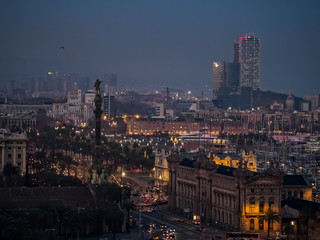 Barcelona de noche