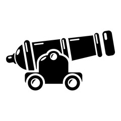 Shooting gun icon, simple style.