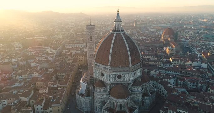 Duomo Of Florence - Aerial View