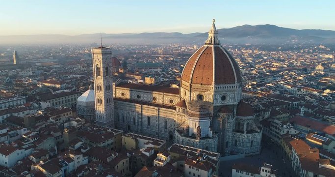 Duomo Santa Maria del Fiore - Florence - Aerial