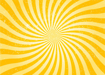 Retro Editable Sunburst - vector illustration eps 10