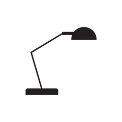 desk table lamp icon- vector illustration