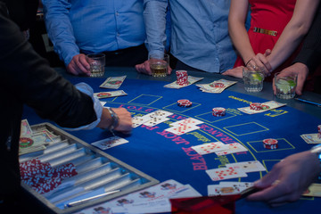 Blackjack addiction gambling game