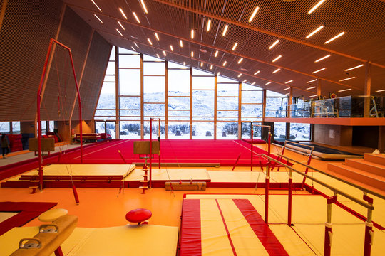 Gymnastic center in the Faroe Islands 
