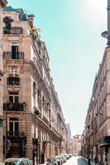 Fototapeta na wymiar Streets and Buildings of Paris, France