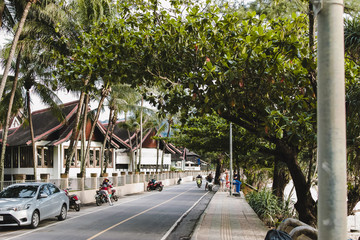 Streets of Phuket Island, Thailand