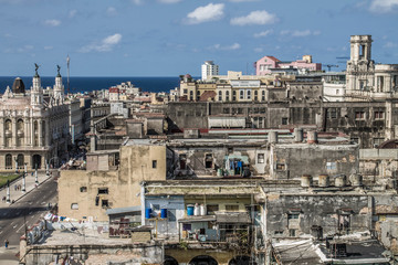 Fototapeta na wymiar City view of Cuba