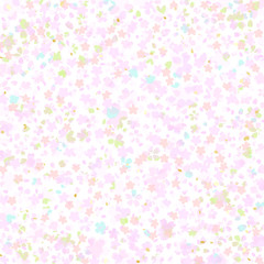 可愛い桜　小花柄 