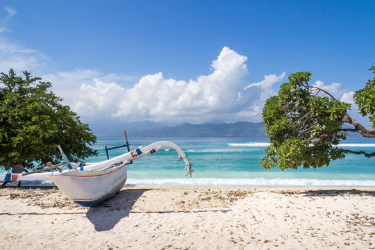 Jukung Outrigger Boat