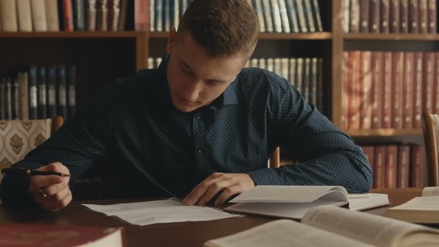 The Student Is Engaged In Studies