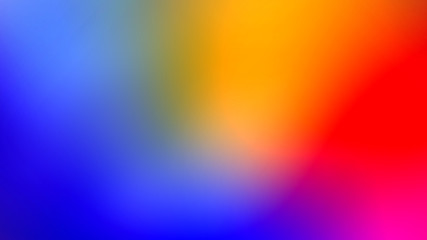 Sunny summer bright sweet multicolor blurred Background. Purple, ultraviolet, violet, red - fashion pop art gradient mesh. Trendy hipster out-of-focus effect. Horizontal Layout.